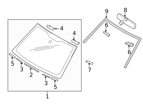 Reveal Moldings for 2010 Suzuki Grand Vitara #0