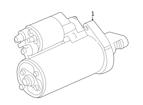 Starter for 1998 Mercedes-Benz E430 #0