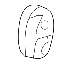 28780C1000 - Exhaust: Muffler &amp; Pipe Insulator for Hyundai Image