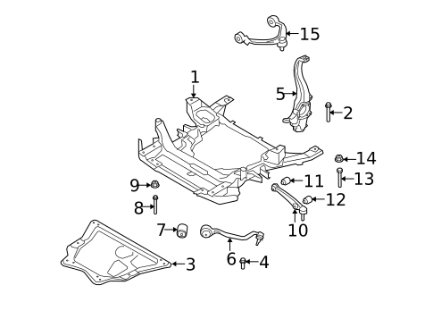 Suspension Components for 2010 BMW X5 #0