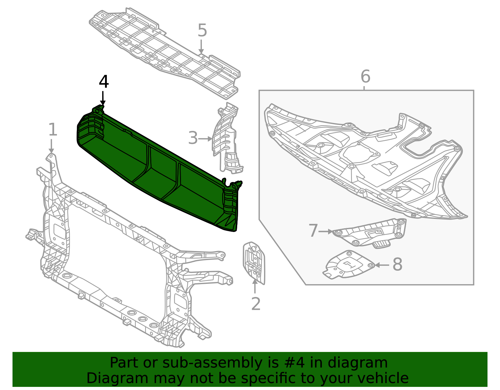 Genuine Lower Deflector for 2022-2025 Hyundai Tucson | Part# 29150