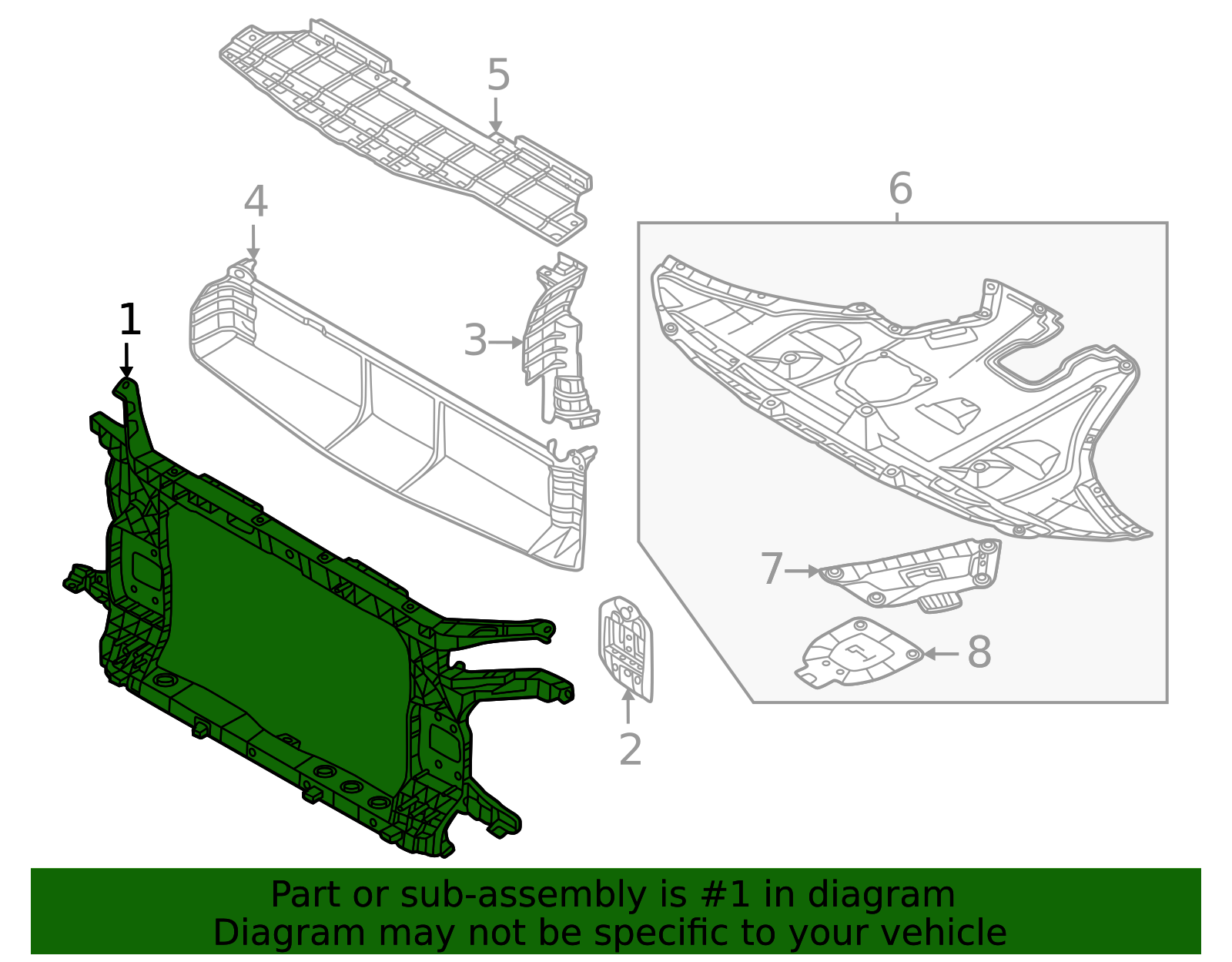 Hyundai Tucson Radiator Support Covers