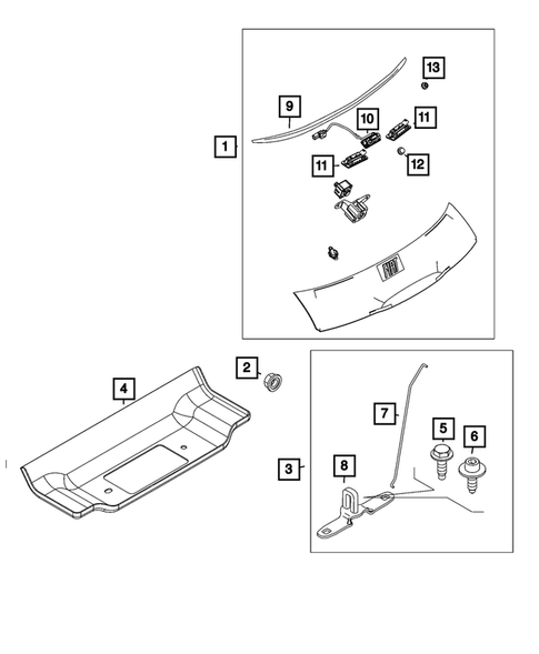 Liftgates and Tailgates for 2024 Fiat 500E #1