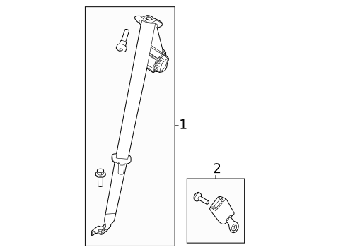Third Row Seat Belts for 2019 Ford Explorer #0