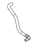 80B819350R - Cooling System: Heater Hose for Audi Image image