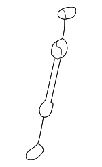 51228184588 - Body: Lock Cable for BMW: 525i, 528i, 530i, 540i, M5 Image