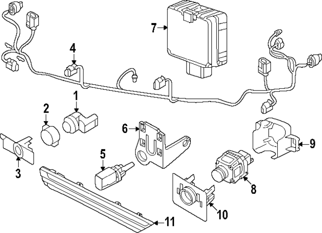 3CN980558A - : Cover for Volkswagen: Atlas, Atlas Cross Sport Image