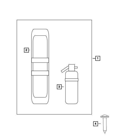 Emergency Kit for 2010 Chrysler Sebring #0