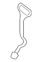 16492007723D50 - Body: Release Lever for Mercedes-Benz Image