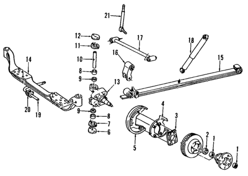 Suspension Components for 1995 Chevrolet K2500 Pickup #2