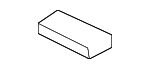 620946HT0B - Body: Bumper Cover Spacer for Nissan Image
