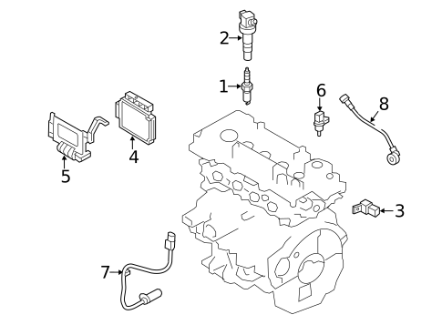 Powertrain Control for 2014 Hyundai Elantra GT #1