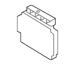 391012EGB3 - Electrical: ECM for Hyundai: Elantra GT Image