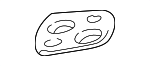 1852977E01 - Emission System: Egr Valve Gasket for Suzuki Image