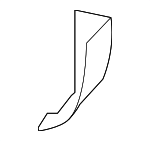 9066890708 - Body: Side Cover for Mercedes-Benz Image