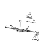 68543865AA - : Outer End Tie Rod Kit, Right for Mopar Image