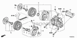 38773PJ7003 - Body/Air Conditioning: CLIP, WIRE HARNESS for Honda Image