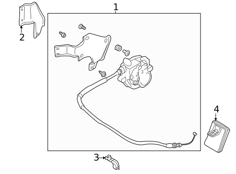 Daytime Running Lamp Components for 2004 Subaru Impreza #0
