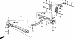 90166SF1010 - Body/Air Conditioning: BOLT-WASHER (10X21) for Honda Image