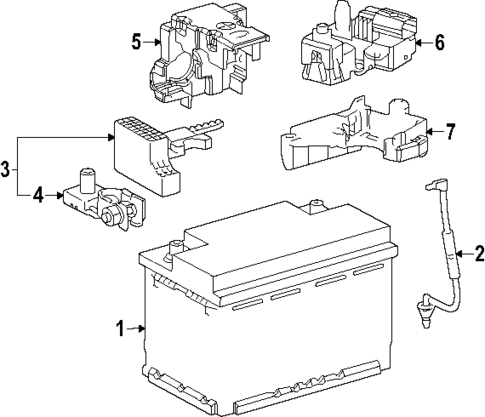 Battery for 2025 Toyota Crown Signia #1