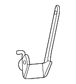 37146887833 - Electrical: Level Sensor Rear Bracket for BMW: X5, X6, X7, XM Image