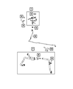 68238829AA - Cooling: Hose Bracket for Mopar Image