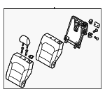 89300G5010AY4 - : Seat Back Assembly - Driver's Side (LH) for Kia: Niro, Niro EV Image