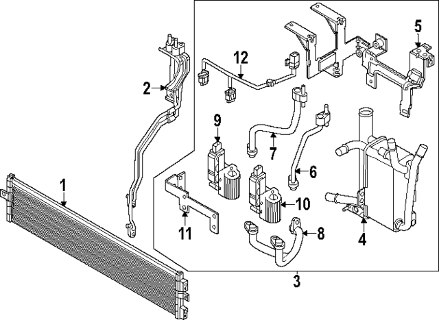 976R2GI500 - : Two Way Valve for Hyundai Image