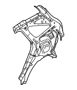 71601R5020 - Body: Inner Quarter Panel for Kia: Sorento Image