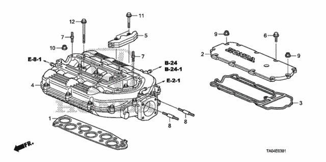 Intake Manifold (V6) for 2010 Honda Accord #0