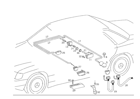 Orthopaedic Front Backrest for 1992 Mercedes-Benz 400E #0