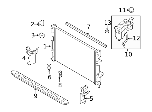 Radiator & Components for 2015 Volvo XC60 #0