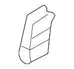 824123F000 - Body: Door Glass Holder for Kia: Amanti Image