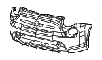 68148768AB - Body: Bumper Cover for Mopar Image