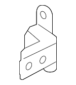 79420D8000 - Body: Upper Hinge for Kia: Forte, K4, Niro, Niro EV, Rio, Seltos, Sorento, Soul, Sportage, Telluride Image