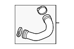 4G0145709M - : Pressure Hose for Audi: A6, A6 Quattro Image
