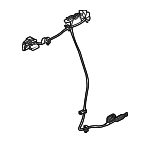 LR161285 - : Cable for Land Rover: Defender 110, Defender 130, Defender 90, Discovery, Range Rover, Range Rover Sport Image