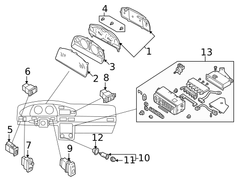 Mirrors for 2001 Nissan Altima #0