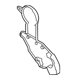 LR036444 - HVAC: Access Cover for Land Rover: Discovery, Range Rover, Range Rover Sport Image