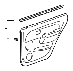6764035390E0 - : Trim Panel Assembly for Toyota Image