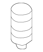 51232756173 - Body: Hood Bumper for Mini Image