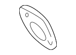 MR529712 - Exhaust: Catalytic Converter Gasket for Mitsubishi: Eclipse, Endeavor, Galant, Lancer, Outlander, Outlander Sport Image