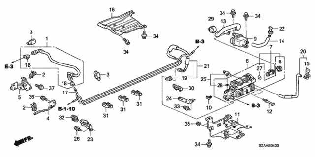 Fuel Pipe for 2008 Honda S2000 #0