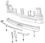 4249872 - Body: Face Bar for Mopar Image