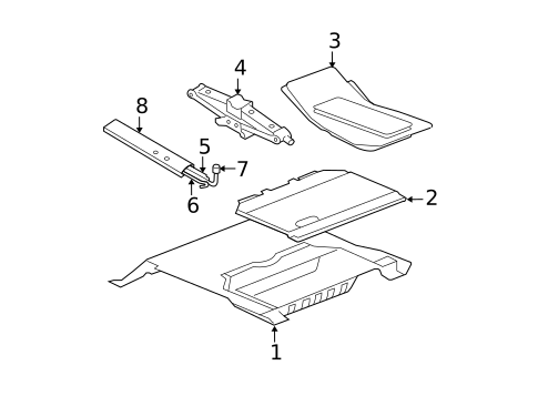 Interior Trim - Rear Body for 2018 Jeep Wrangler JK #0