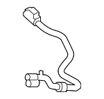 8K1260712B - HVAC: Tube for Audi Image