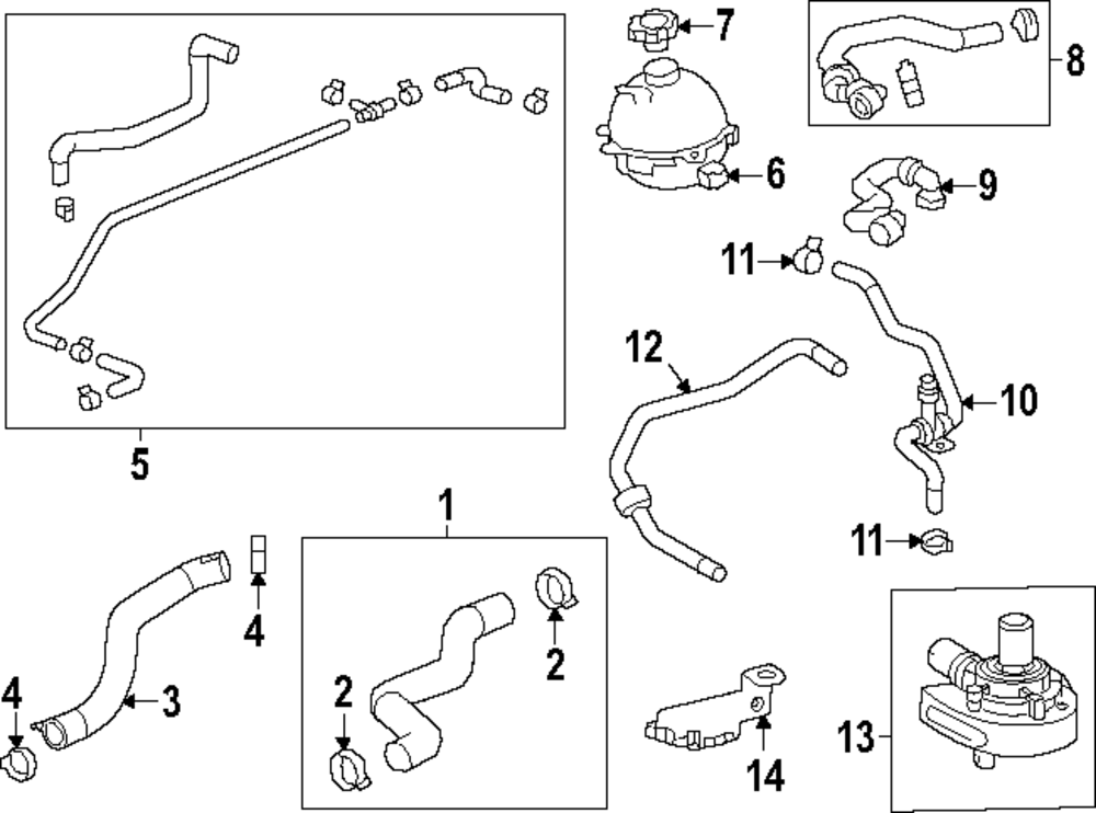 rioです 2025 GMC Terrain Overflow Hose 26572784 | NewGMParts.com