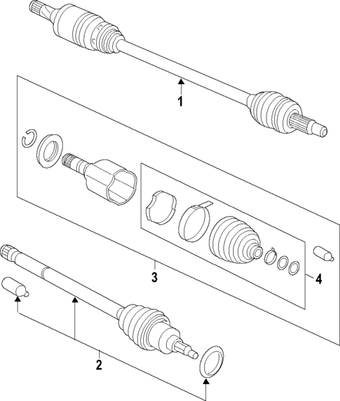 Axle Shafts & Joints for 2021 Subaru Forester #0