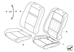 52107307023 - : Seat Cover Leather for BMW Image