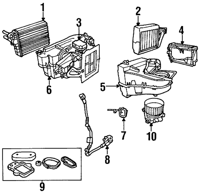 4815502AB - HVAC: Actuator for Mopar Image